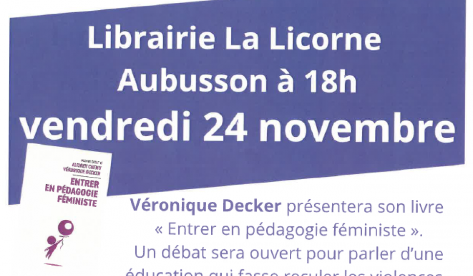 Librairie Aubusson 24/11