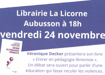 Librairie Aubusson 24/11